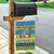 Palau Christmas Garden Flag Chilling Santa Ungil Kurismas - Polynesian Pride