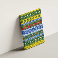 Solomon Islands Christmas Canvas Wall Art The Solomons Melanesian Meri Krismas - Polynesian Pride