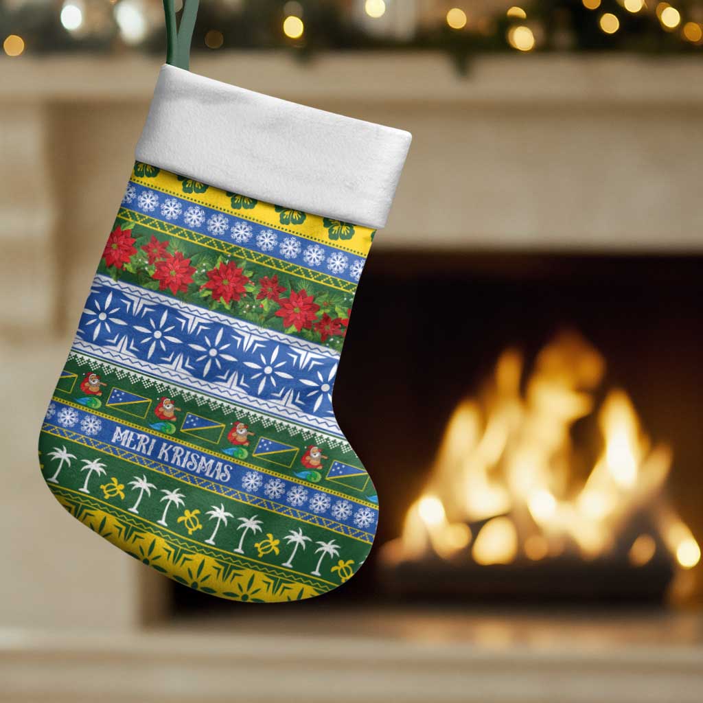 Solomon Islands Christmas Stocking The Solomons Melanesian Meri Krismas - Polynesian Pride