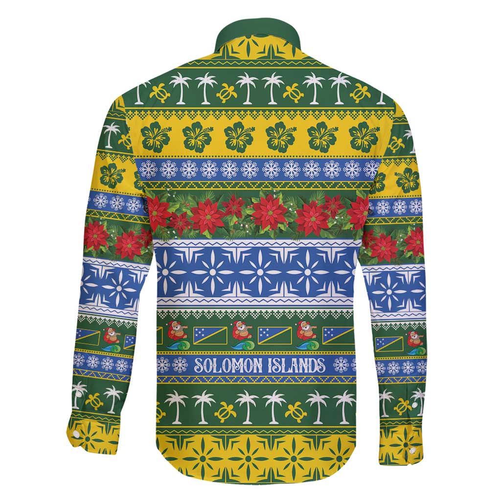 Solomon Islands Christmas Family Matching Tank Maxi Dress and Hawaiian Shirt The Solomons Melanesian Meri Krismas - Polynesian Pride