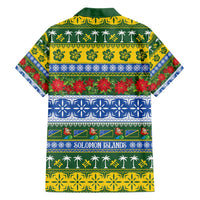 Solomon Islands Christmas Hawaiian Shirt The Solomons Melanesian Meri Krismas - Polynesian Pride