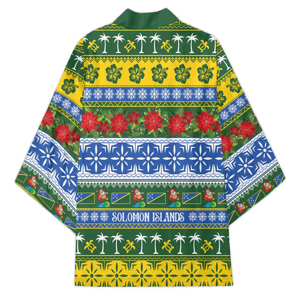 Solomon Islands Christmas Kimono The Solomons Melanesian Meri Krismas - Polynesian Pride
