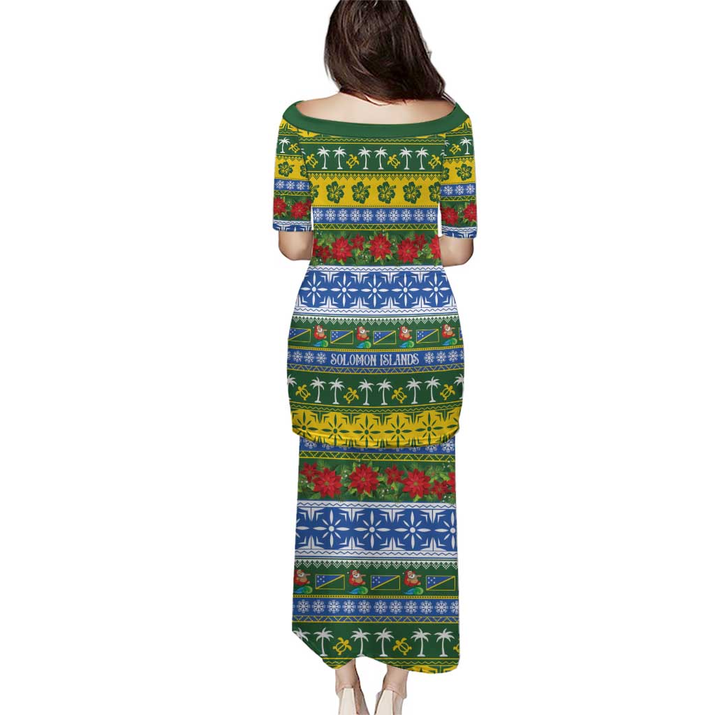 Solomon Islands Christmas Puletasi The Solomons Melanesian Meri Krismas - Polynesian Pride