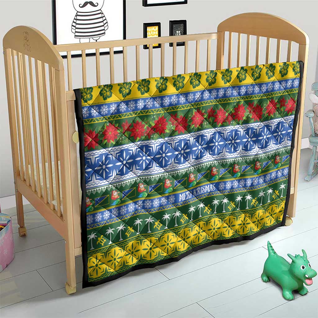 Solomon Islands Christmas Quilt The Solomons Melanesian Meri Krismas - Polynesian Pride