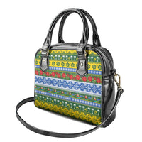 Solomon Islands Christmas Shoulder Handbag The Solomons Melanesian Meri Krismas - Polynesian Pride