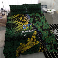 Solomon Islands Bedding Set 677 Proud Crocodile Melanesian Pattern LT14 - Polynesian Pride