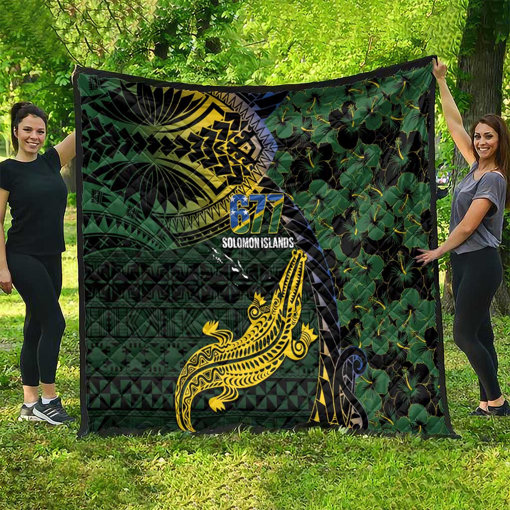 Solomon Islands Quilt 677 Proud Crocodile Melanesian Pattern LT14 - Polynesian Pride