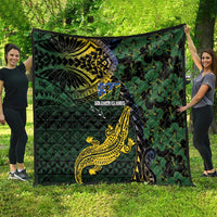 Solomon Islands Quilt 677 Proud Crocodile Melanesian Pattern LT14 - Polynesian Pride
