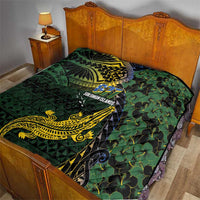 Solomon Islands Quilt 677 Proud Crocodile Melanesian Pattern LT14 - Polynesian Pride