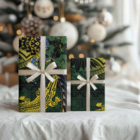 Solomon Islands Wrapping Paper 677 Proud Crocodile Melanesian Pattern - Polynesian Pride