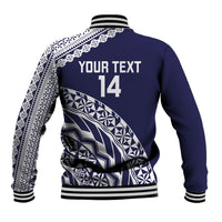 Nadi Fiji 2026 Rugby Custom Baseball Jacket Kikau Fijian Tapa Pattern LT14 - Polynesian Pride
