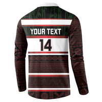 Naitasiri Fiji 2026 Rugby Custom Button Sweatshirt Highland Warriors Fijian Tapa Pattern LT14 - Polynesian Pride