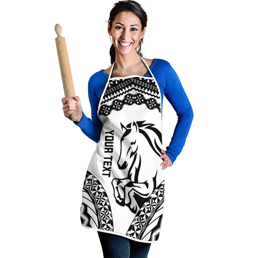 Nadroga Fiji 2026 Rugby Custom Apron Stallion Fijian Tapa Pattern LT14 - Polynesian Pride