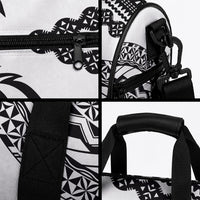 Nadroga Fiji 2026 Rugby Custom Duffle Bag Stallion Fijian Tapa Pattern LT14 - Polynesian Pride