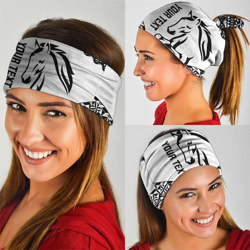 Nadroga Fiji 2026 Rugby Custom Neck Gaiter Stallion Fijian Tapa Pattern LT14 - Polynesian Pride