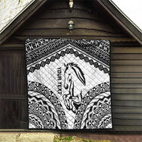 Nadroga Fiji 2026 Rugby Custom Quilt Stallion Fijian Tapa Pattern LT14 - Polynesian Pride