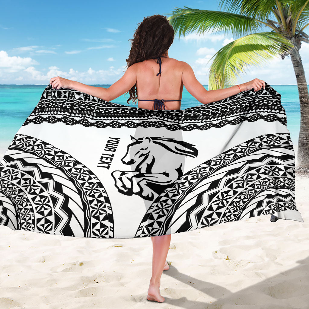 Nadroga Fiji 2026 Rugby Custom Sarong Stallion Fijian Tapa Pattern LT14 - Polynesian Pride