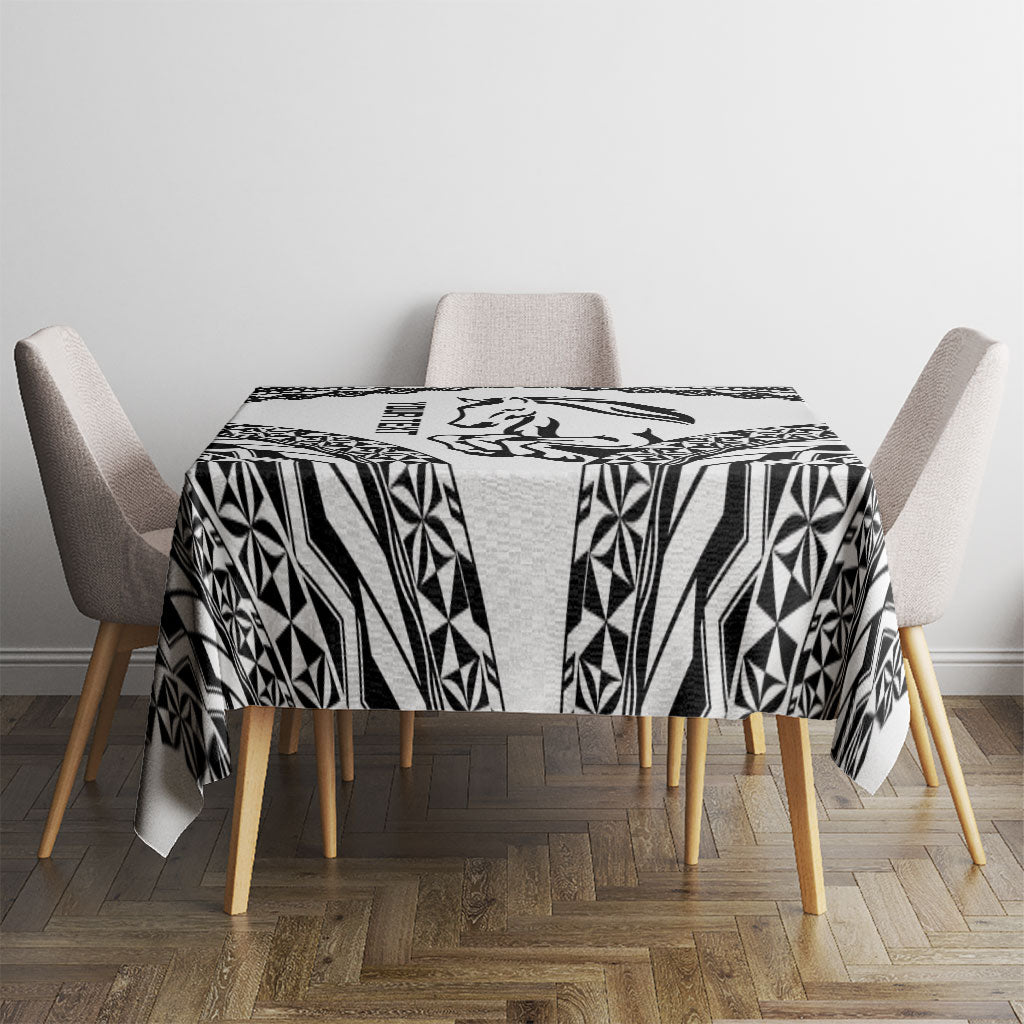 Nadroga Fiji 2026 Rugby Custom Tablecloth Stallion Fijian Tapa Pattern LT14 - Polynesian Pride
