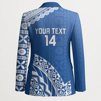 Yasawa Fiji 2026 Rugby Custom Blazer Marlin Fijian Tapa Pattern LT14 - Polynesian Pride