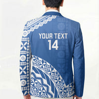 Yasawa Fiji 2026 Rugby Custom Blazer Marlin Fijian Tapa Pattern LT14 - Polynesian Pride