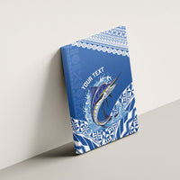 Yasawa Fiji 2026 Rugby Custom Canvas Wall Art Marlin Fijian Tapa Pattern LT14 - Polynesian Pride