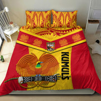 Papua New Guinea Rugby Bedding Set 2023 Go Kumuls Pacific Dynamic Style LT14 - Polynesian Pride