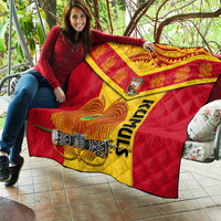 Papua New Guinea Rugby Quilt 2023 Go Kumuls Pacific Dynamic Style LT14 - Polynesian Pride