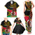 Personalised Vanuatu Unity Day Family Matching Tank Maxi Dress and Hawaiian Shirt 29 November Coat Of Arms With Flag Style LT14 - Polynesian Pride