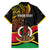 Personalised Vanuatu Unity Day Hawaiian Shirt 29 November Coat Of Arms With Flag Style LT14 - Polynesian Pride