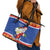 The Philippines Christmas Leather Tote Bag Pilipinas Parol - Maligayang Pasko!