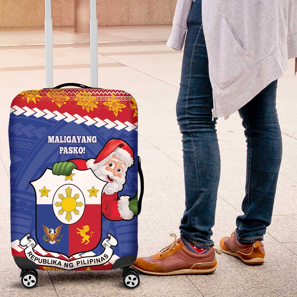 The Philippines Christmas Luggage Cover Pilipinas Parol - Maligayang Pasko!