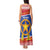 Personalized The Philippines Christmas Tank Maxi Dress Pilipinas Parol - Maligayang Pasko!