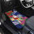 Guam Christmas Car Mats Poinsettia With Bougainvillea - Felis Pasgua!