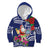 Guam Christmas Kid Hoodie Poinsettia With Bougainvillea - Felis Pasgua!