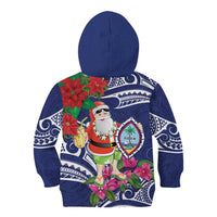 Guam Christmas Kid Hoodie Poinsettia With Bougainvillea - Felis Pasgua!