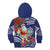 Guam Christmas Kid Hoodie Poinsettia With Bougainvillea - Felis Pasgua!