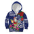 Guam Christmas Kid Hoodie Poinsettia With Bougainvillea - Felis Pasgua!