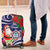 Guam Christmas Luggage Cover Poinsettia With Bougainvillea - Felis Pasgua!