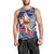 Guam Christmas Men Tank Top Poinsettia With Bougainvillea - Felis Pasgua!