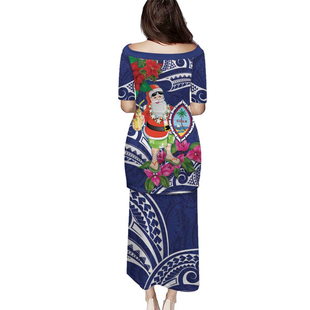 Guam Christmas Puletasi Poinsettia With Bougainvillea - Felis Pasgua!