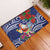 Guam Christmas Rubber Doormat Poinsettia With Bougainvillea - Felis Pasgua!