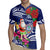 Guam Christmas Rugby Jersey Poinsettia With Bougainvillea - Felis Pasgua!