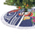 Guam Christmas Tree Skirt Poinsettia With Bougainvillea - Felis Pasgua!