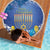 Hanukkah Jewish Festival Beach Blanket It's Lit - Polynesian Pattern