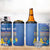 Personalised Hanukkah Jewish Festival 4 in 1 Can Cooler Tumbler It's Lit - Polynesian Pattern