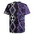 Purple Aotearoa Rugby Jersey Taniko Motifs With Paua Shell Kowhaiwhai