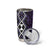Purple Aotearoa Tumbler Cup Taniko Motifs With Paua Shell Kowhaiwhai