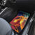 Hawaii Kilauea Big Islands Car Mats Pele Goddess With Tropical Flowers