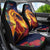 Hawaii Kilauea Big Islands Car Seat Cover Pele Goddess With Tropical Flowers