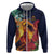 Hawaii Kilauea Big Islands Hoodie Pele Goddess With Tropical Flowers